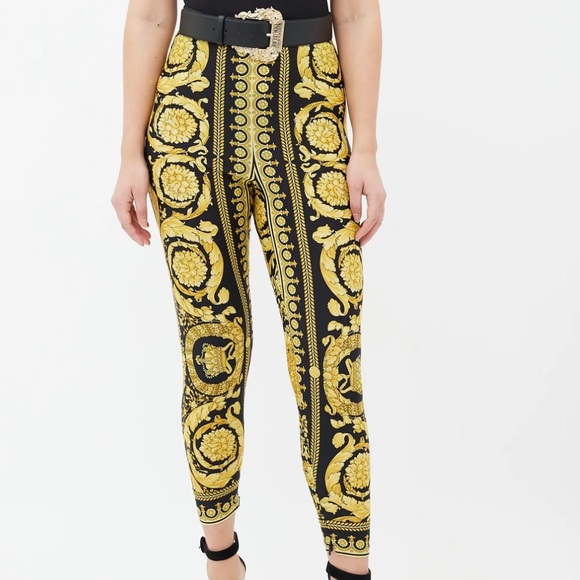 Versace baroque leggings TAILORED PLEASE READ INFO - Picture 3 of 15